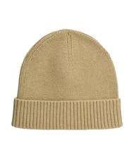 TOMMY HILFIGER TH FLAG Cappello beanie in cotone con risvolto safari canvas - Cappelli - 2