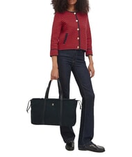 TOMMY HILFIGER TH SOFT NYLON Borsa a spalla, extra large black - Borse Donna - 2