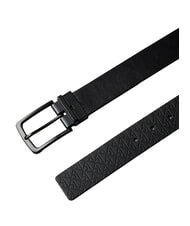 CALVIN KLEIN PIN BUCKLE Cintura in pelle black/matte black - Cinture - 3