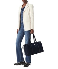TOMMY HILFIGER TH SOFT NYLON Borsa a spalla, extra large - Borse Donna