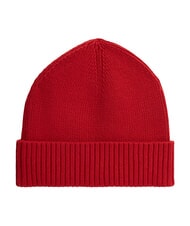 TOMMY HILFIGER TH FLAG Cappello beanie in cotone con risvolto - Cappelli