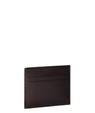 CALVIN KLEIN PREMIUM LEATHER Portacard piatto in pelle ck dark brown - Portafogli Uomo - 2