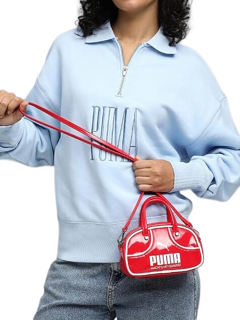 1976 MICRO GRIP Mini bag a mano, con tracolla for all time red - Borse Donna
