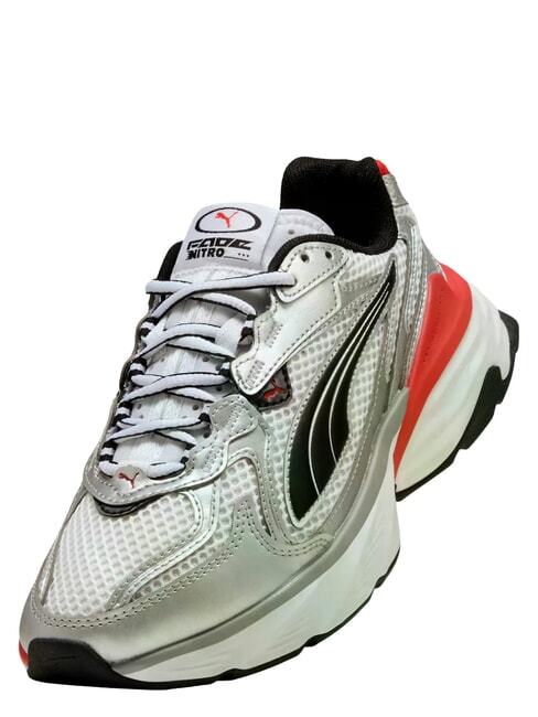 FADE NITRO LS JR Sneakers white - for all the red - Scarpe Bambino