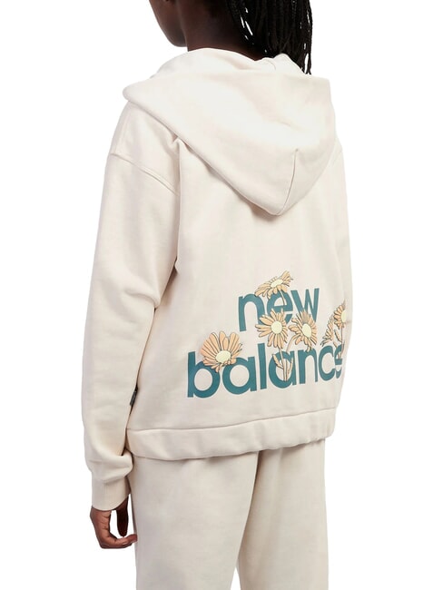 GRAPHIC Felpa Bambina, Full Zip bisque - Felpe