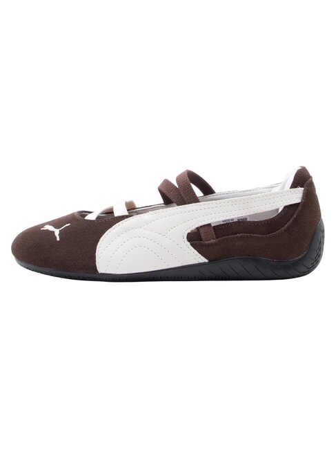 SPEEDCAT BALLET SD JR Ballerine in pelle pink shimmer- white - Scarpe Bambino