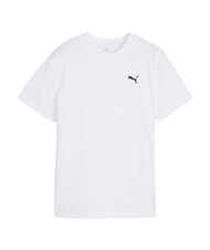 PUMA WARDROBE ESS T-shirt a manica corta, in puro cotone white - T-shirt - 4