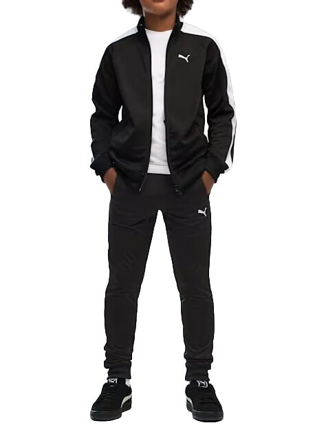 T7 ALWAYS ON Felpa tuta con zip black - Tute