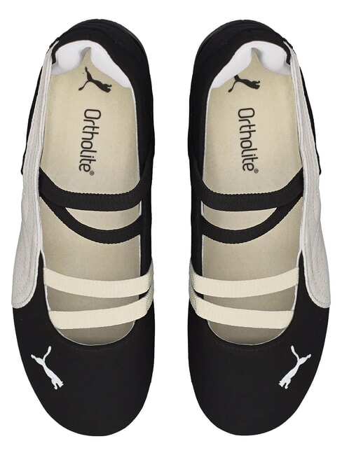 SPEEDCAT BALLET SD JR Ballerine in pelle black- white-warm whi - Scarpe Bambino
