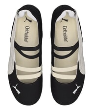 PUMA SPEEDCAT BALLET SD JR Ballerine in pelle black- white-warm whi - Scarpe Bambino - 3