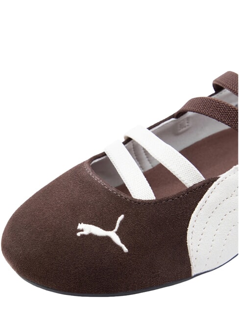 SPEEDCAT BALLET SD JR Ballerine in pelle pink shimmer- white - Scarpe Bambino