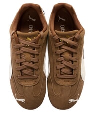 PUMA SPEEDCAT OG JR Sneakers in pelle haute coffee-frosted ivory - Scarpe Bambino - 3