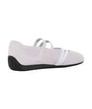 PUMA SPEEDCAT BALLET SD JR Ballerine in pelle pink shimmer- white - Scarpe Bambino - 3