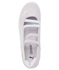 PUMA SPEEDCAT BALLET SD JR Ballerine in pelle pink shimmer- white - Scarpe Bambino - 5