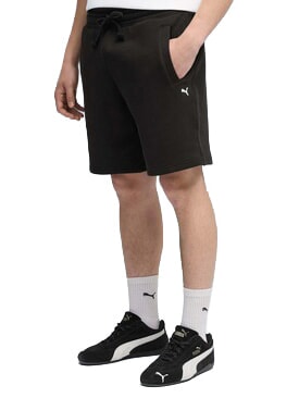 SELECT Pantaloncini corti in cotone black - Pantaloni