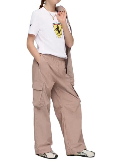 FERRARI T-shirt a maniche corte, in cotone white - T-shirt