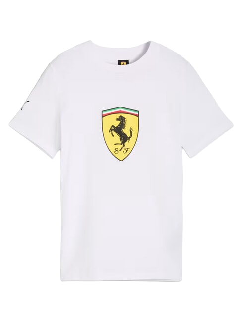 FERRARI T-shirt a maniche corte, in cotone white - T-shirt