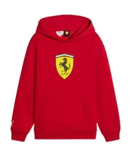 PUMA FERRARI Felpa con cappuccio rosso corsa - Felpe - 5