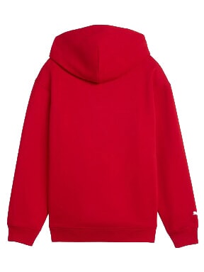 FERRARI Felpa con cappuccio rosso corsa - Felpe