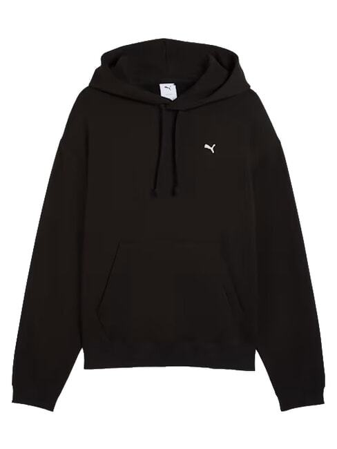 SELECT Felpa con cappuccio black - Felpe