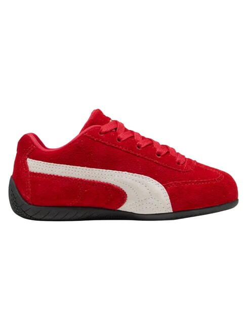 SPEEDCAT OG PS Sneakers misto pelle for all time red- white - Scarpe Bambino