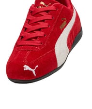 PUMA SPEEDCAT OG PS Sneakers misto pelle for all time red- white - Scarpe Bambino - 4