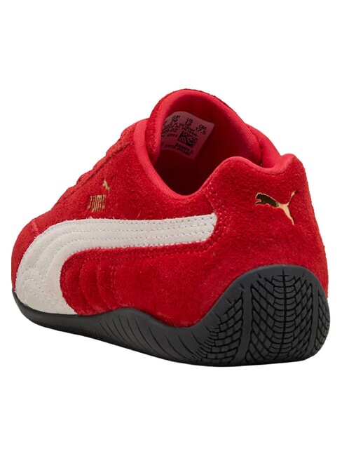 SPEEDCAT OG PS Sneakers misto pelle for all time red- white - Scarpe Bambino