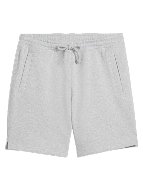 SELECT Pantaloncini corti in cotone light gray heather - Pantaloni