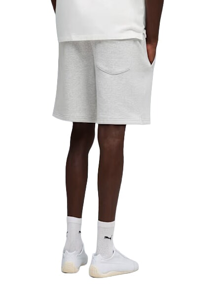 SELECT Pantaloncini corti in cotone light gray heather - Pantaloni