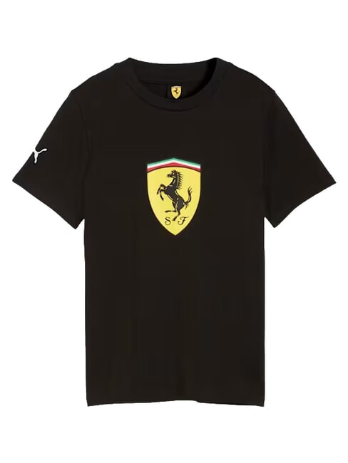 FERRARI T-shirt a maniche corte, in cotone black - T-shirt