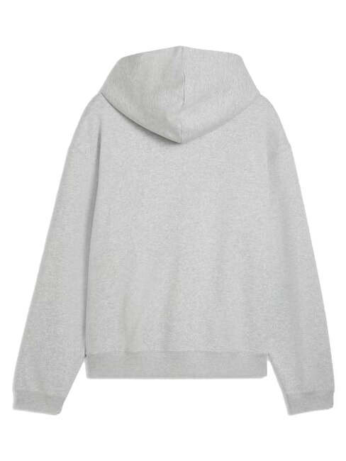 SELECT Felpa con cappuccio light gray heather - Felpe