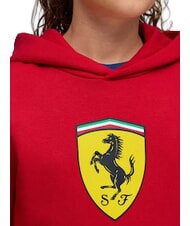 PUMA FERRARI Felpa con cappuccio rosso corsa - Felpe - 4