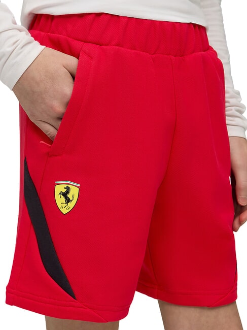 FERRARI Pantaloncini corti rosso corsa - Pantaloni