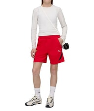 PUMA FERRARI Pantaloncini corti rosso corsa - Pantaloni - 4