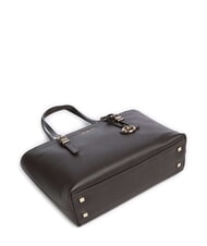 MICHAEL KORS QUINN Borsa shopping media in pelle chocolate - Borse Donna - 4