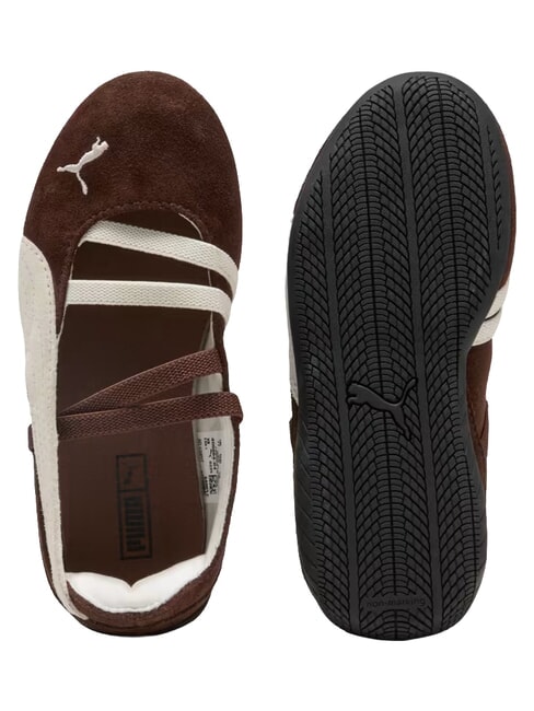 SPEEDCAT BALLET SD PS Ballerine chestnut brown-warm white - Scarpe Bambino