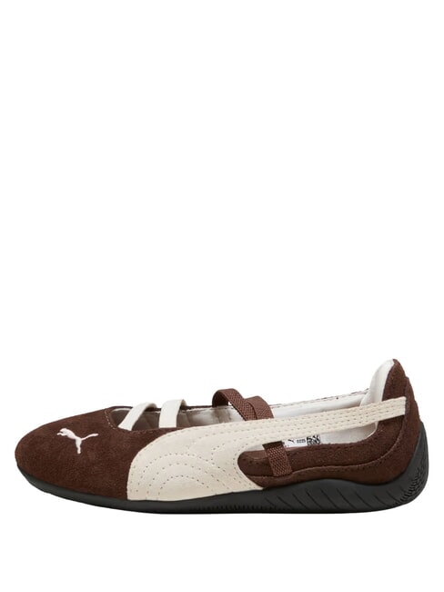 SPEEDCAT BALLET SD PS Ballerine chestnut brown-warm white - Scarpe Bambino