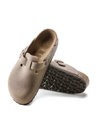BIRKENSTOCK BOSTON Sandali Unisex in pelle tabacco brown - Scarpe Unisex - 4