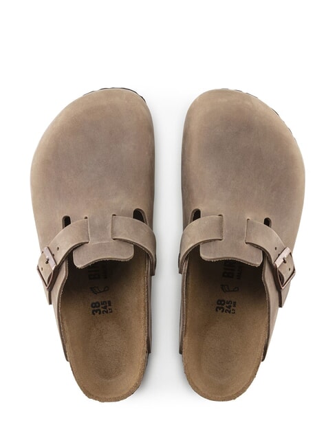 BOSTON Sandali Unisex in pelle tabacco brown - Scarpe Unisex