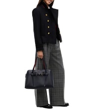 TOMMY HILFIGER TH BUCKLE Borsa tote a spalla space blue - Borse Donna - 2