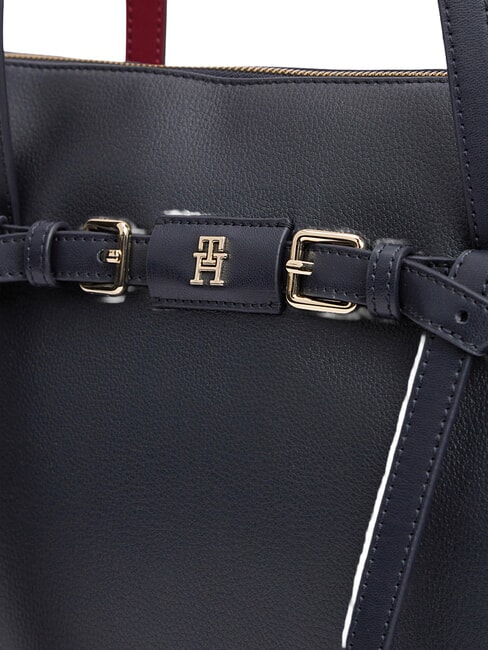 TH BUCKLE Borsa tote a spalla space blue - Borse Donna