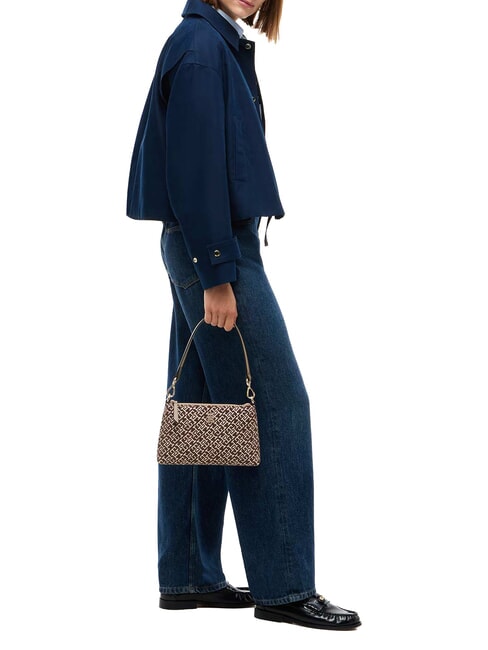TH JACQUARD Borsa a spalla tundra moss - Borse Donna