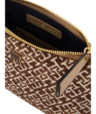 TOMMY HILFIGER TH JACQUARD Borsa a spalla tundra moss - Borse Donna - 4