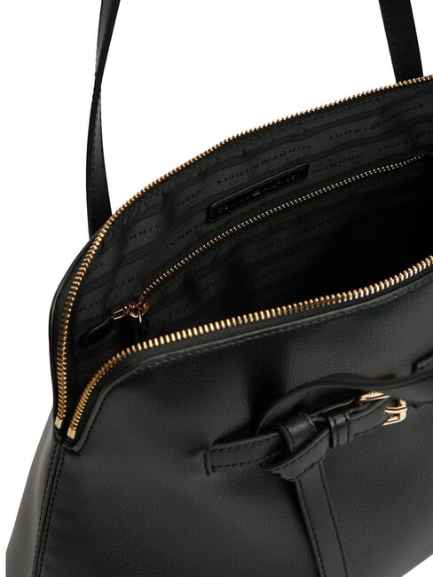 TH BUCKLE Borsa tote a spalla black - Borse Donna
