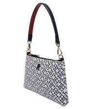 TOMMY HILFIGER TH JACQUARD Borsa a spalla space blue - Borse Donna - 3
