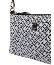TOMMY HILFIGER TH JACQUARD Borsa a spalla space blue - Borse Donna - 5