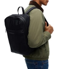 TOMMY HILFIGER TH NYLON Zaino con taschina anteriore black - Zaini Scuola & Tempo Libero - 2