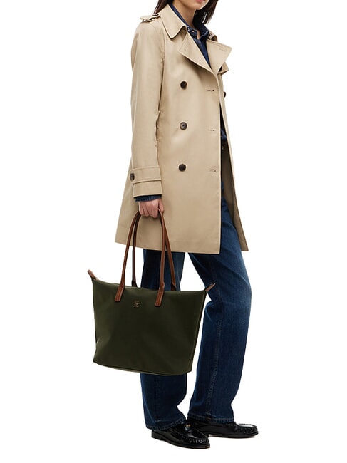 POPETTE Shopping Bag dark olive - Borse Donna