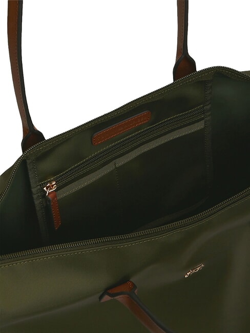 POPETTE Shopping Bag dark olive - Borse Donna