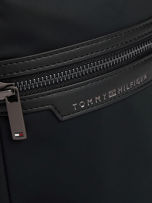 TH NYLON Borsello con taschino anteriore black - Tracolle Uomo